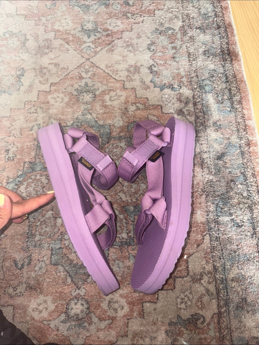 NWOT Teva Midform Universal Sandals Dusty Lavender Womens Size 8 Style 1090969